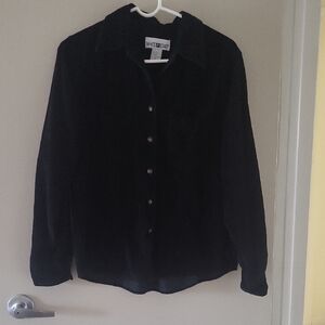 Black Button-Up Shirt